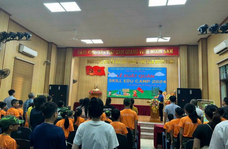 LỄ XUẤT QUÂN “SKILL EDU CAMP 2024